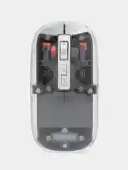 Серый мышь беспроводная компьютерная, прозрачная, Bluetooth, 2.4Ггц