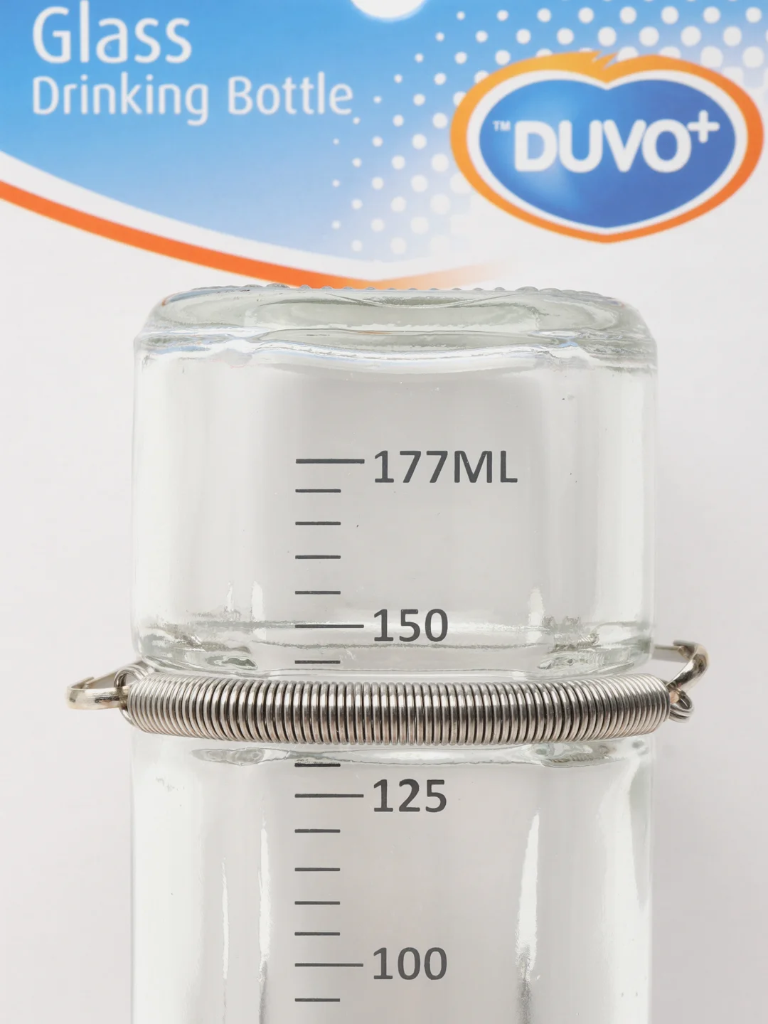 Поилка для грызунов, стеклянная, с морковкой DUVO+, 177 мл