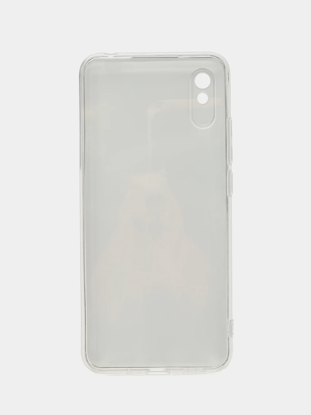 Коричневый силиконовый чехол на Xiaomi Redmi 9A (Сяоми Редми 9A)