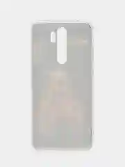 Коричневый силиконовый чехол на Xiaomi Redmi Note 8 Pro (Сяоми Редми Нот 8 Про)
