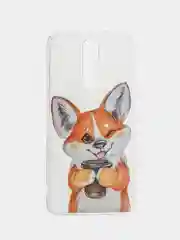 Бронзовый силиконовый чехол на Xiaomi Redmi Note 8 Pro (Сяоми Редми Нот 8 Про)