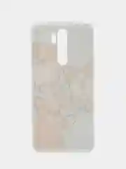 Светло-оранжевый силиконовый чехол на Xiaomi Redmi Note 8 Pro (Сяоми Редми Нот 8 Про)