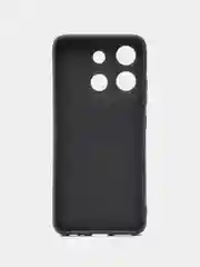 Серебряный силиконовый чехол для Infinix SMART 7 HD, с принтом, с рисунком (Инфиникс Смарт 7 ХД)