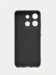 Сиреневый силиконовый чехол для Infinix SMART 7 HD, с принтом, с рисунком (Инфиникс Смарт 7 ХД)