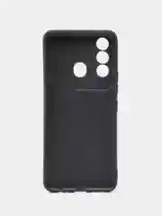 Рыжий силиконовый чехол для Itel Vision 3 PLUS, с принтом, с рисунком, Ител Вижен 3 Плюс