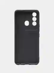 Тёмно-бирюзовый силиконовый чехол для Itel Vision 3 PLUS, с принтом, с рисунком, Ител Вижен 3 Плюс