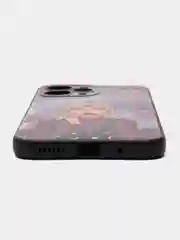 Пудровый чехол для Xiaomi Redmi 12 (Сяоми Редми 12), с принтом