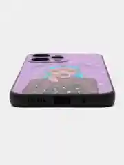 Пурпурный чехол для Xiaomi Redmi 12 (Сяоми Редми 12), с принтом
