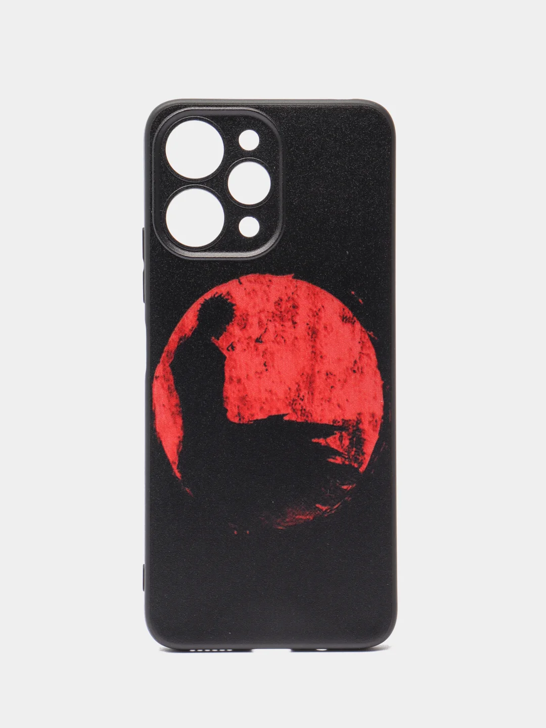 Сиреневый чехол для Xiaomi Redmi 12 (Сяоми Редми 12), с принтом