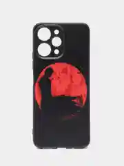Сиреневый чехол для Xiaomi Redmi 12 (Сяоми Редми 12), с принтом