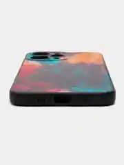 Фиолетовый чехол для Xiaomi Redmi 12 (Сяоми Редми 12), с принтом