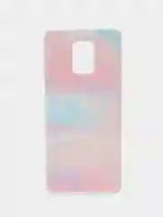 Пудровый силиконовый чехол для Xiaomi Redmi Note 9S/Note 9 Pro (Сяоми Редми Нот 9С/Нот 9 Про)