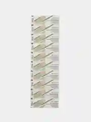 Лейкопластырь медицинский, бактерицидный, с зеленкой, 5-100 штук, 1.9 х 7.2 см