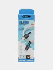 Белый кабель морозостойкий Type-C/ Micro USB/ Lightning iPhone силиконовый