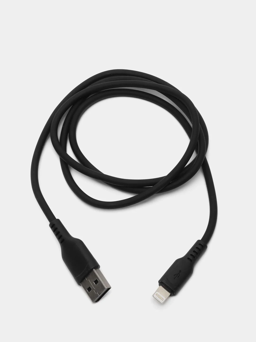 Белый кабель морозостойкий Type-C/ Micro USB/ Lightning iPhone силиконовый