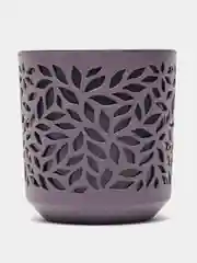 Фиолетовый кашпо Leaves