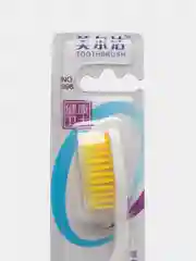 Желтый зубная щетка