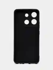 Пастельно-коралловый силиконовый чехол для Infinix SMART 7 HD, с принтом, с рисунком (Инфиникс Смарт 7 ХД)