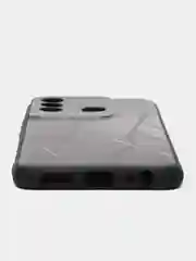 Тёмно-серый силиконовый чехол для Itel Vision 3 PLUS, с принтом, с рисунком, Ител Вижен 3 Плюс