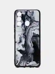 Хаки силиконовый чехол для Itel Vision 3 PLUS, с принтом, с рисунком, Ител Вижен 3 Плюс