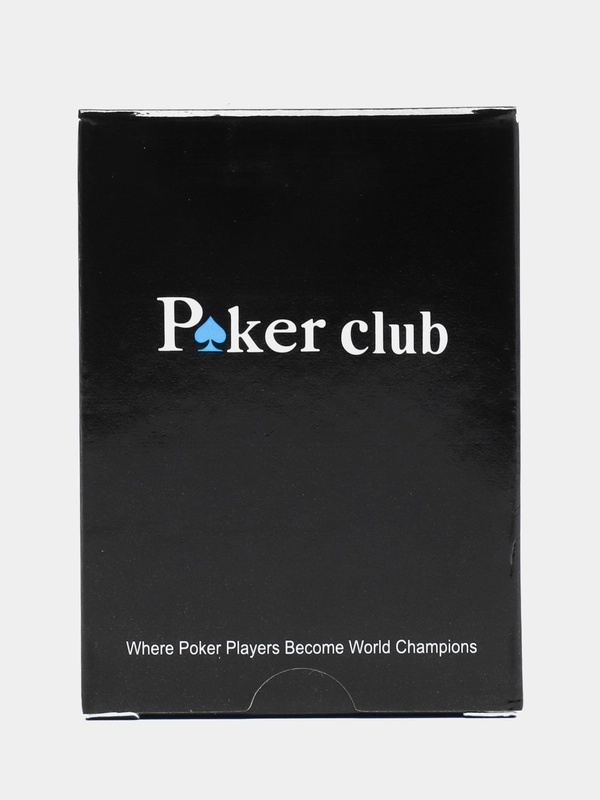 Игральные карты для покера пластиковые 54 шт, Poker club/ Full Tilt/ Poker Stars
