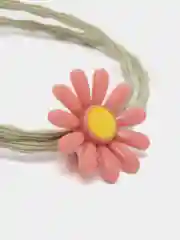 Лимонный резинка для волос