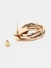 Серьги женские, винтажные, золотые, бижутерия
