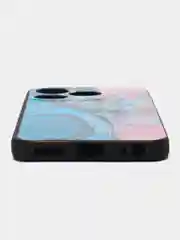 Фуксия силиконовый чехол для Tecno Spark 10 / 10C, с принтом, с рисунком, Техно Спарк 10 / 10С