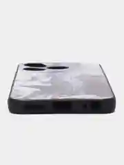 Фуксия силиконовый чехол для Tecno Spark 10 / 10C, с принтом, с рисунком, Техно Спарк 10 / 10С
