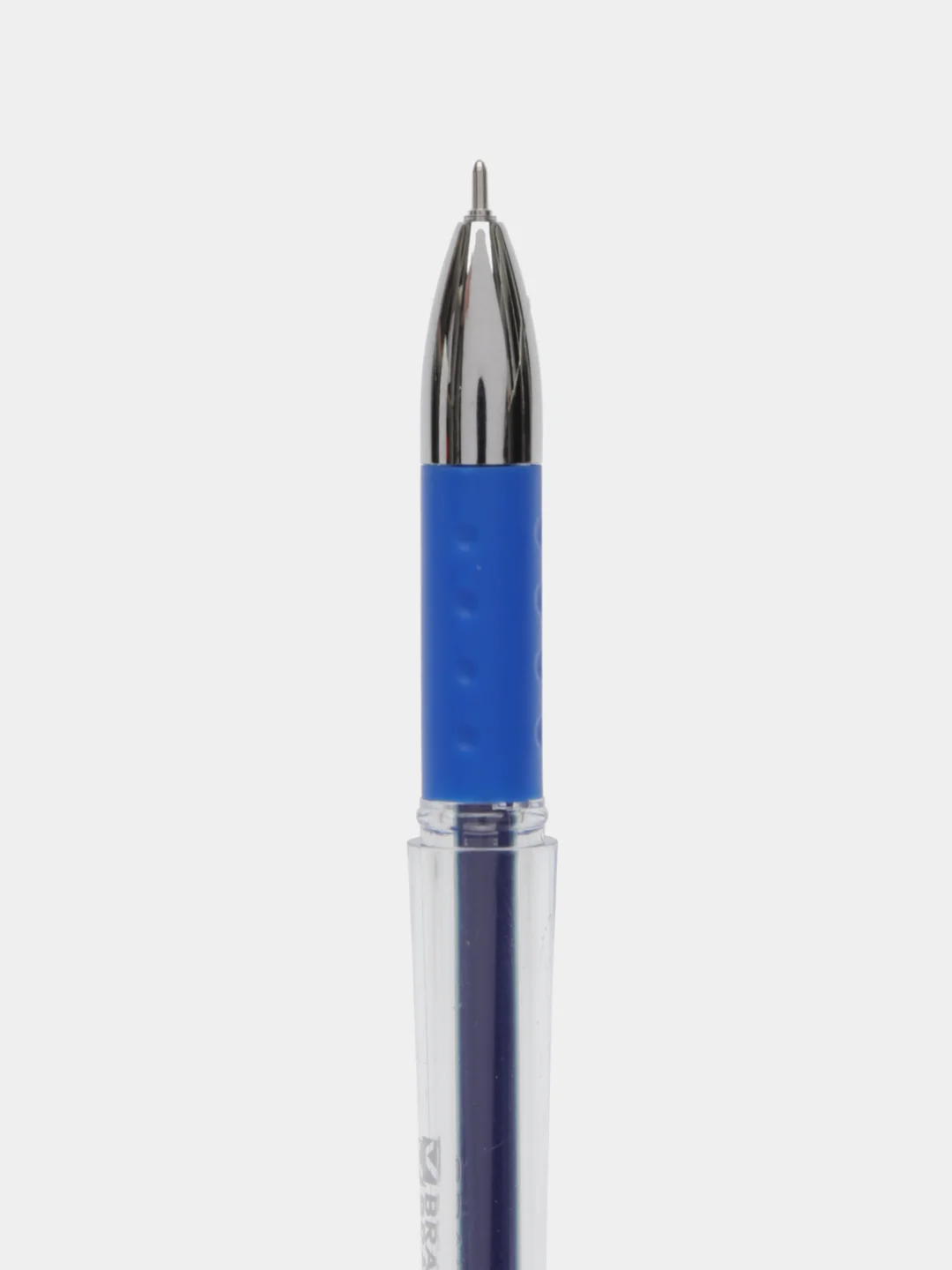 Ручка гелевая с грипом BRAUBERG Geller, синяя, игольчатый узел 0,5 мм