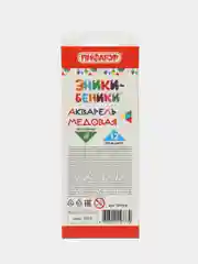 Краски акварельные Пифагор "Эники-беники", 12 цветов, медовые, картонная коробка