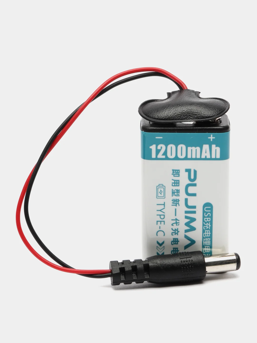 Крона аккумуляторная, 9V, 1200 mAh, USB - Type-C