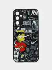 Горчичный чехол с рисунком на Samsung Galaxy A24 (Самсунг Галакси А24)