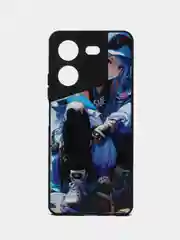 Индиго чехол с рисунком на Tecno Pova 5 (Текно Пова 5)