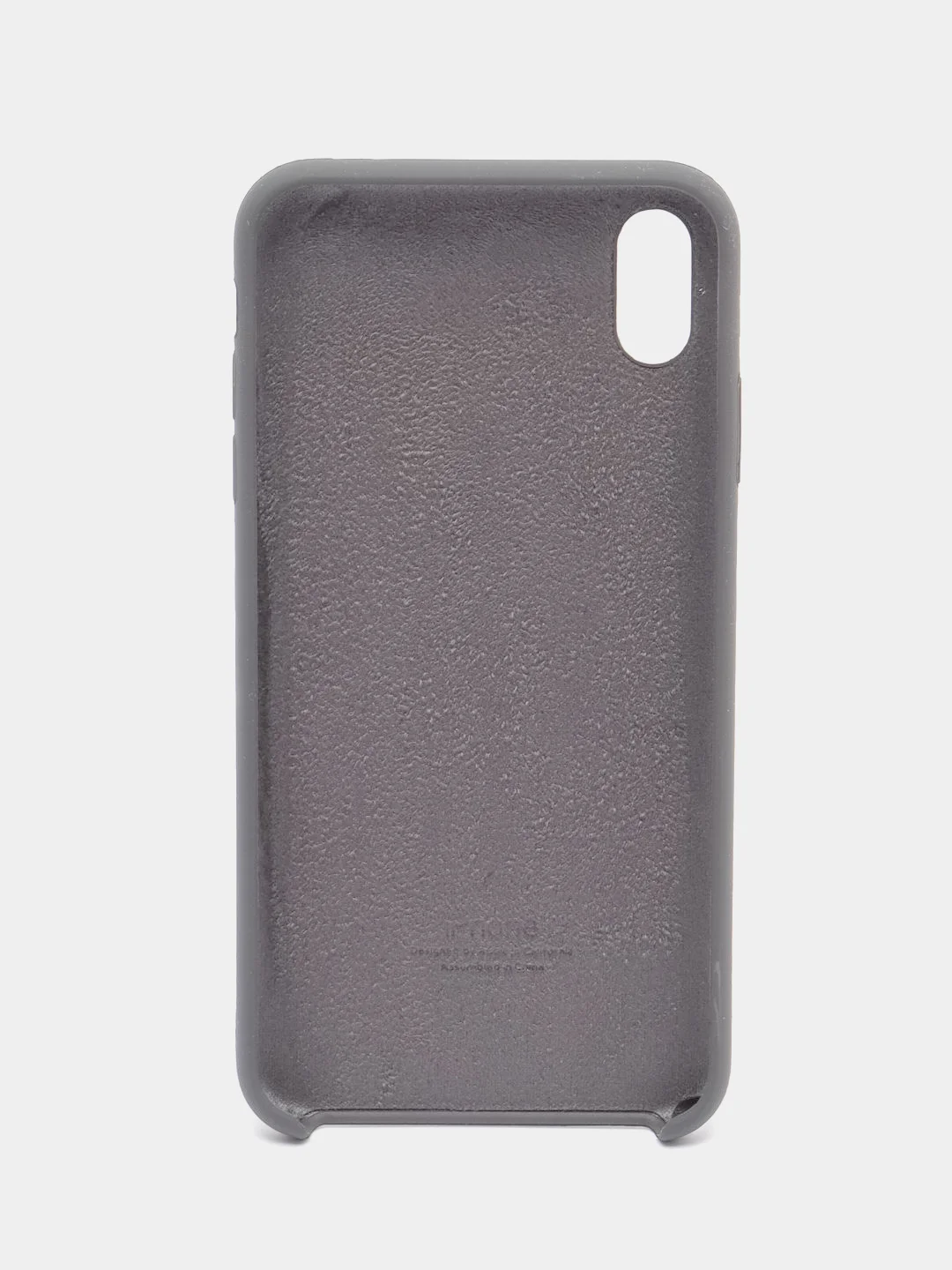 Темно-синий чехол Silicone Case ( Чехол силиконовый ) для iPhone XS / XS MAX