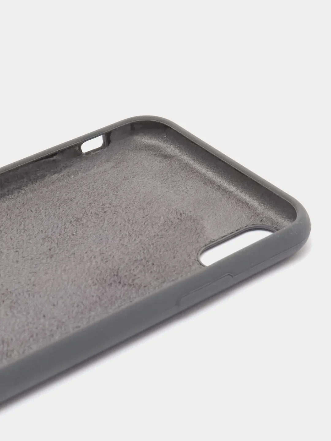 Темно-синий чехол Silicone Case ( Чехол силиконовый ) для iPhone XS / XS MAX