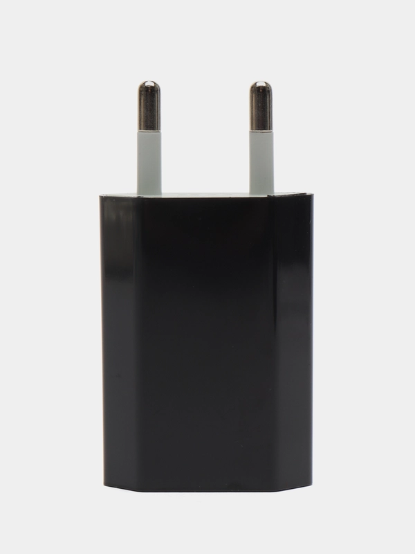 Сетевое зарядное устройство с USB и европейской вилкой
