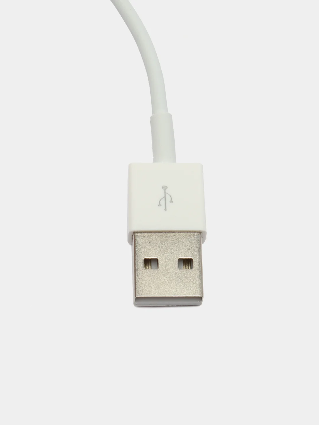 Белый usb-кабель для быстрой зарядки iPhone