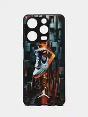 Хаки чехол с рисунком на Tecno Spark 10 Pro (Текно Спарк 10 Про)