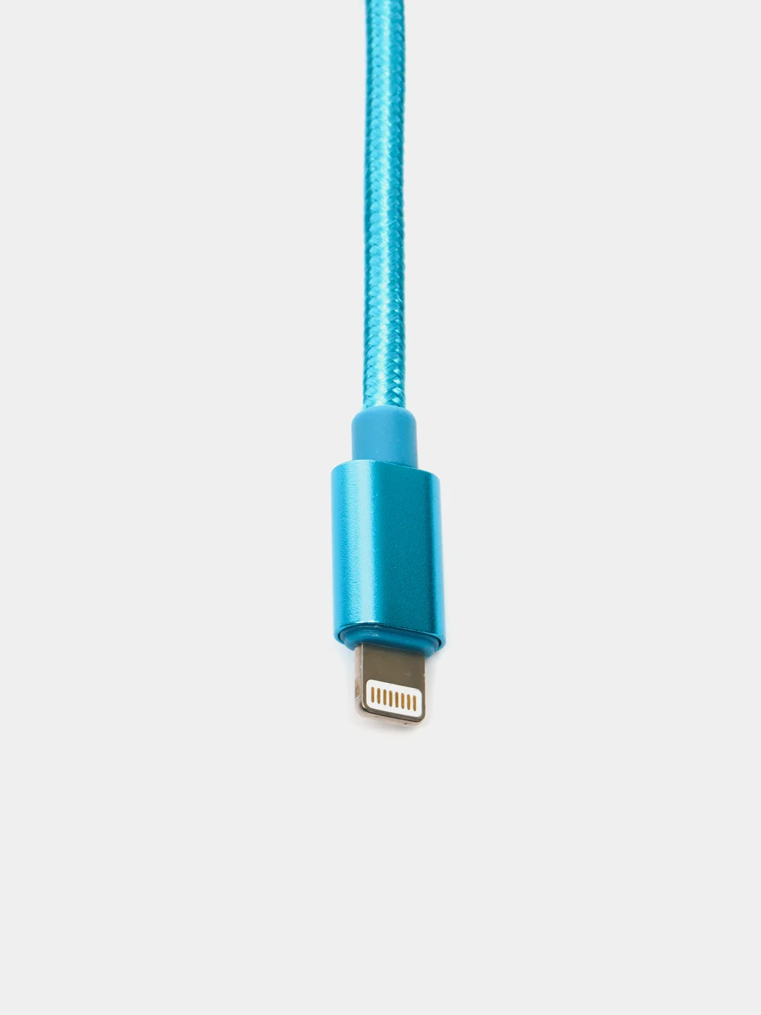 Голубой usb-кабель для быстрой зарядки iPhone