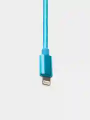 Голубой usb-кабель для быстрой зарядки iPhone
