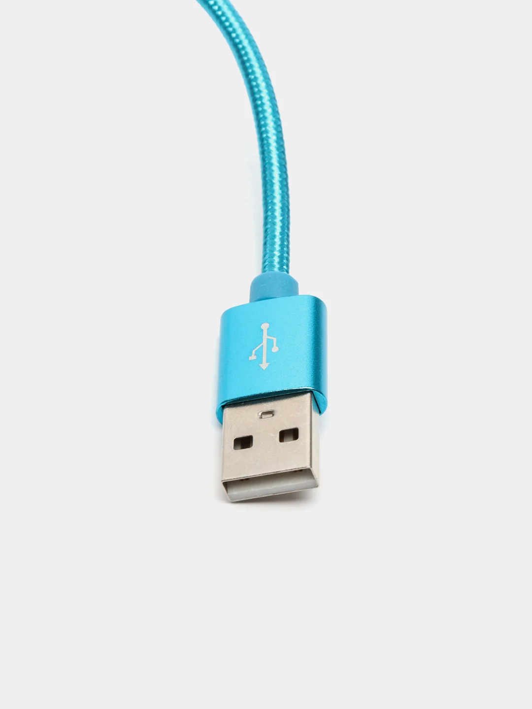 Голубой usb-кабель для быстрой зарядки iPhone