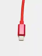 Красный usb-кабель для быстрой зарядки iPhone