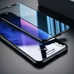 Защитное стекло Антишпион на iPhone 11, XR, 12, 13, XS, 6s, 7, 8, SE, Pro, Max, Plus, mini