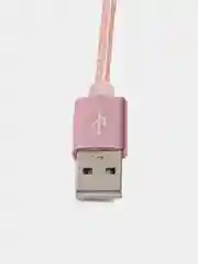 Розовый usb-кабель для быстрой зарядки iPhone