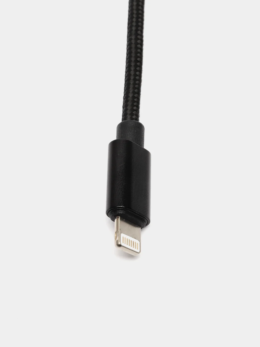 Черный usb-кабель для быстрой зарядки iPhone