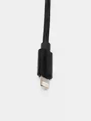 Черный usb-кабель для быстрой зарядки iPhone