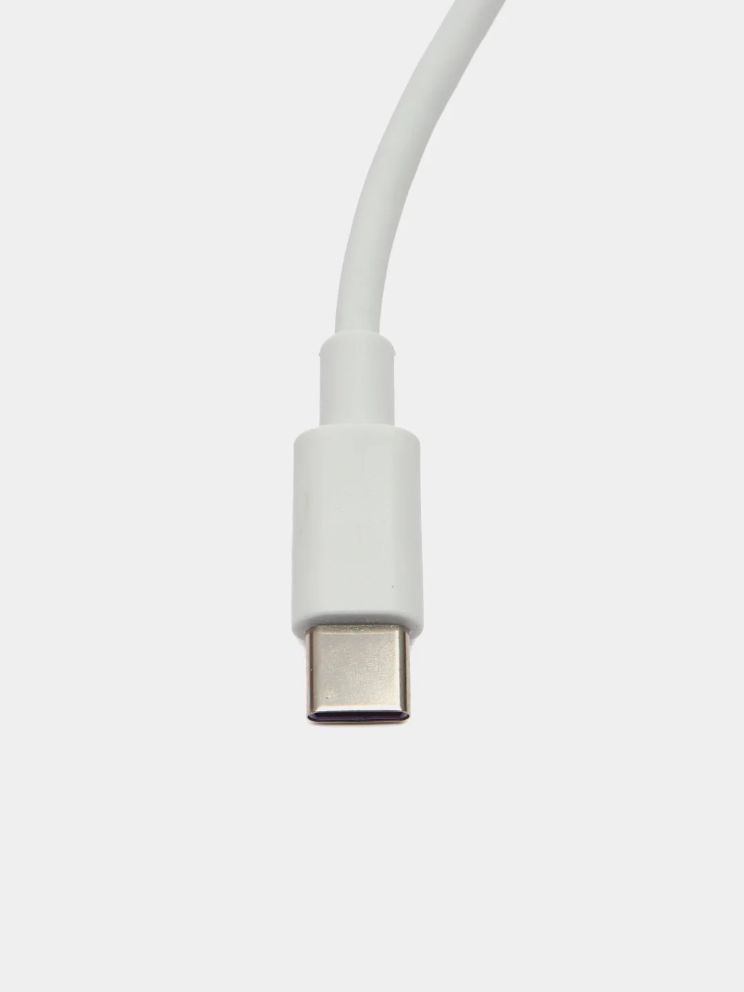 Белый кабель для быстрой зарядки USB - Type-C