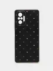 Черный силиконовый чехол на Xiaomi Redmi Note 10 Pro (Сяоми Редми Нот 10 Про)
