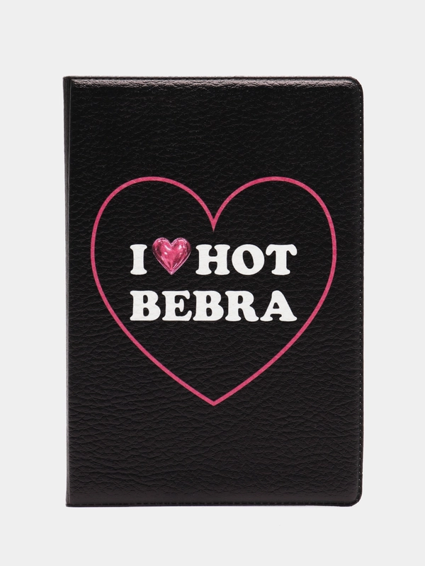 Обложка чехол на паспорт Хот Бебра (Hot Bebra)